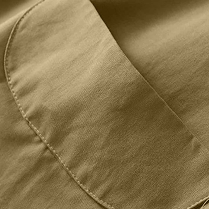Buddha Stones Lässiges, minimalistisches, einfarbiges Damen-Tanktop mit Knopfleiste und Tasche – perfekt für den Sommer. - image 11