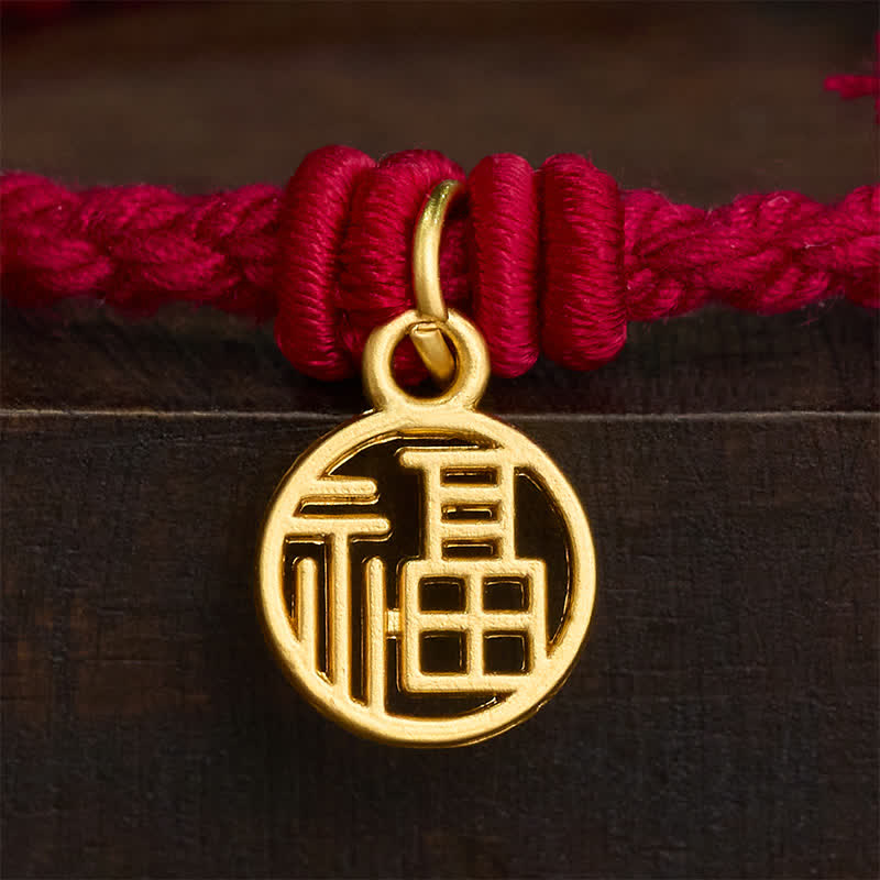 Buddha Stones Kupfer-Lotus-Armband mit roter Schnur – ein neuer Anfang - image 9