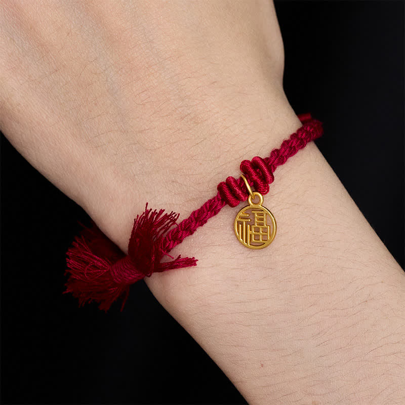 Buddha Stones Kupfer-Lotus-Armband mit roter Schnur – ein neuer Anfang - image 8