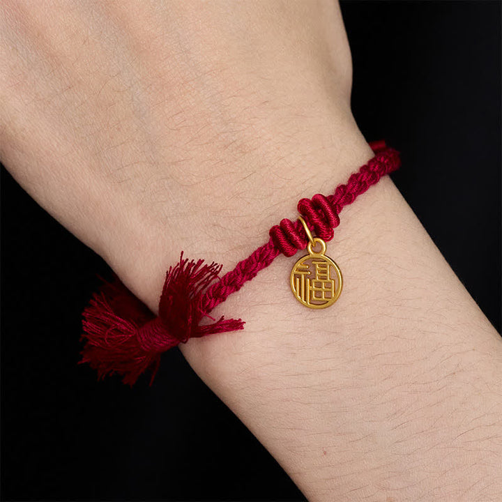Buddha Stones Kupfer-Lotus-Armband mit roter Schnur – ein neuer Anfang - image 8