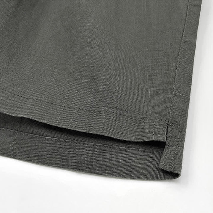 Buddha Stones Lässige, minimalistische Herren-Shorts mit Kordelzug und Taschen für den Sommer - image 7