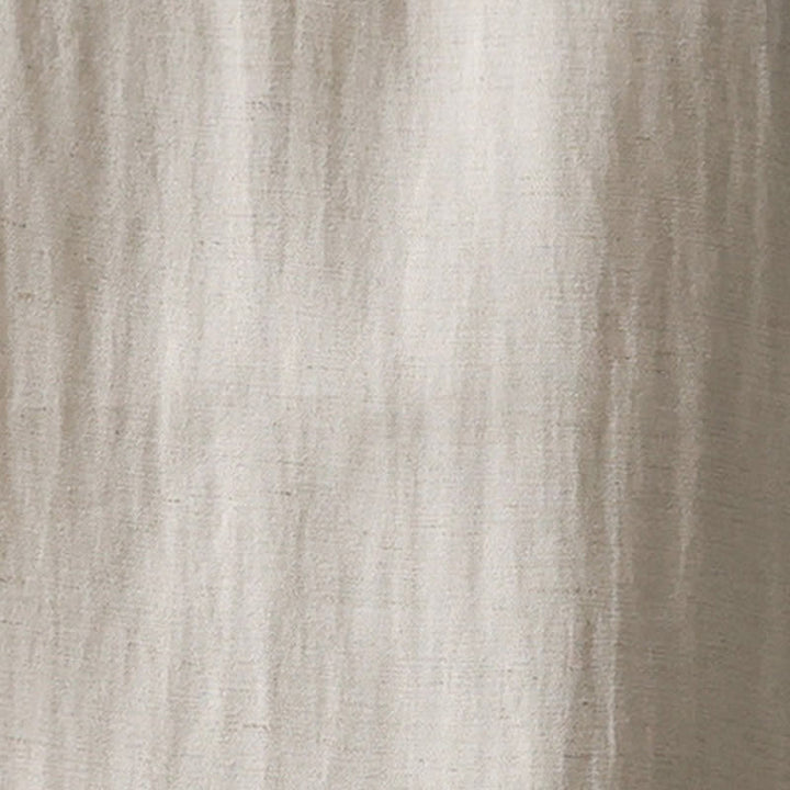Buddha Stones Lässiges, minimalistisches Kurzarmhemd für Herren, einfarbig, mit Knopfleiste, Sommer-Look - image 7