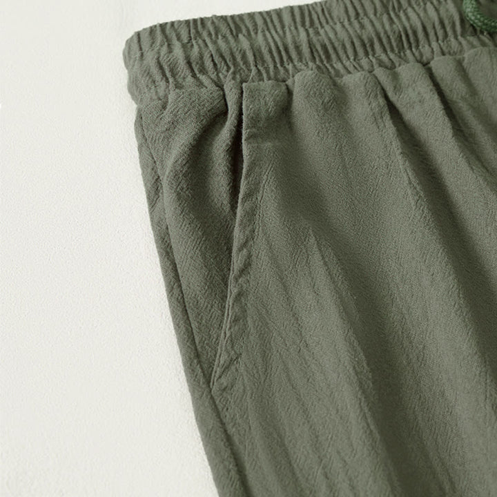 Buddha Stones Sommer-Freizeit-Bermuda-Shorts mit Kordelzug, einfarbig, Damen-Gerade-Bein-Hose mit Taschen - image 10