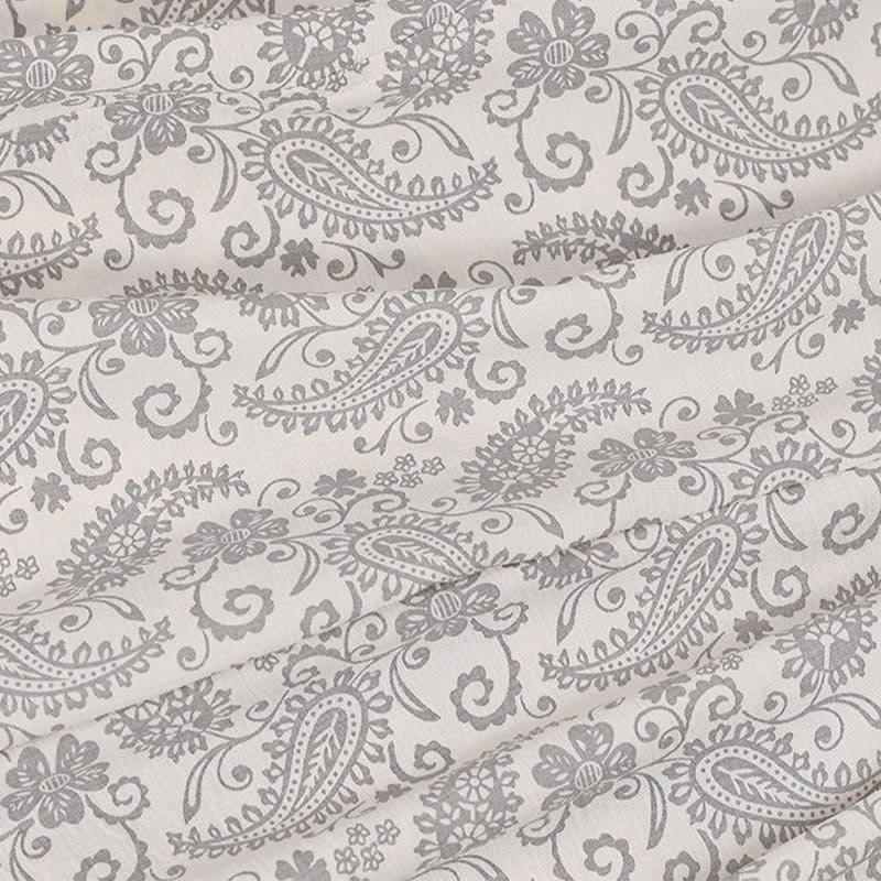 Buddha Stones Sommerliche Boho-Caprihose mit Kordelzug und Paisley-Muster, Herren-Haremshose mit Tasche - image 30