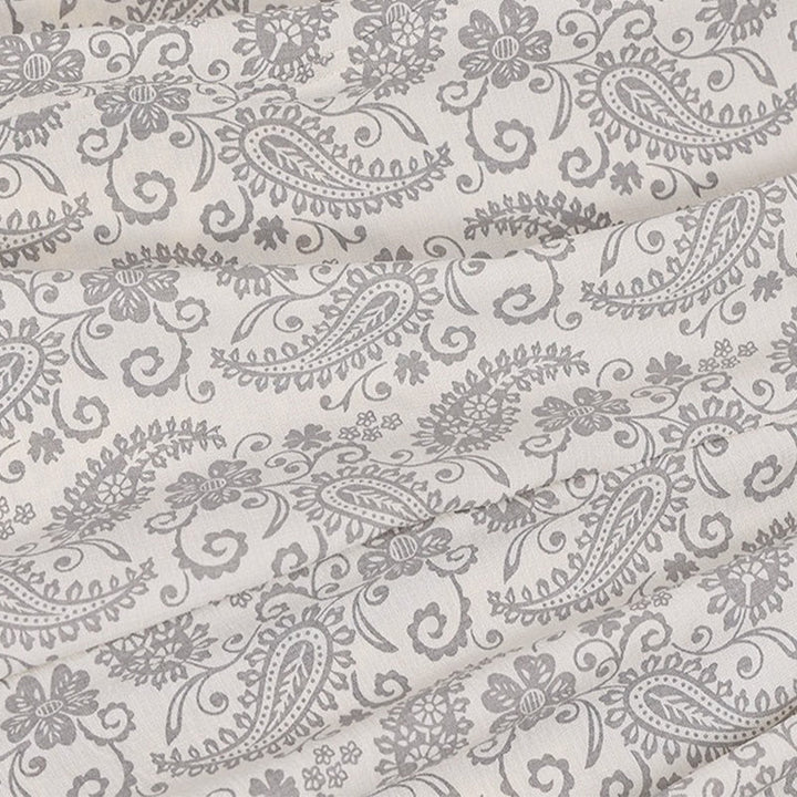 Buddha Stones Sommerliche Boho-Caprihose mit Kordelzug und Paisley-Muster, Herren-Haremshose mit Tasche - image 30