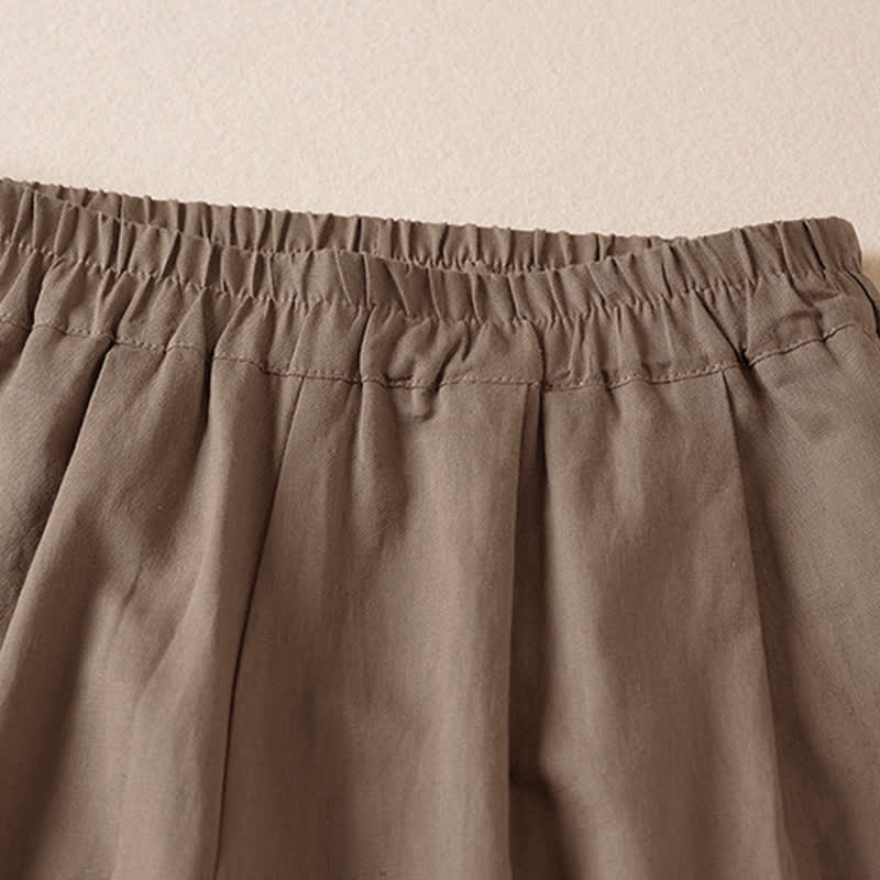 Buddha Stones Lässige, minimalistische Bermuda-Shorts für Damen mit Taschen – ideal für den Sommer - image 13