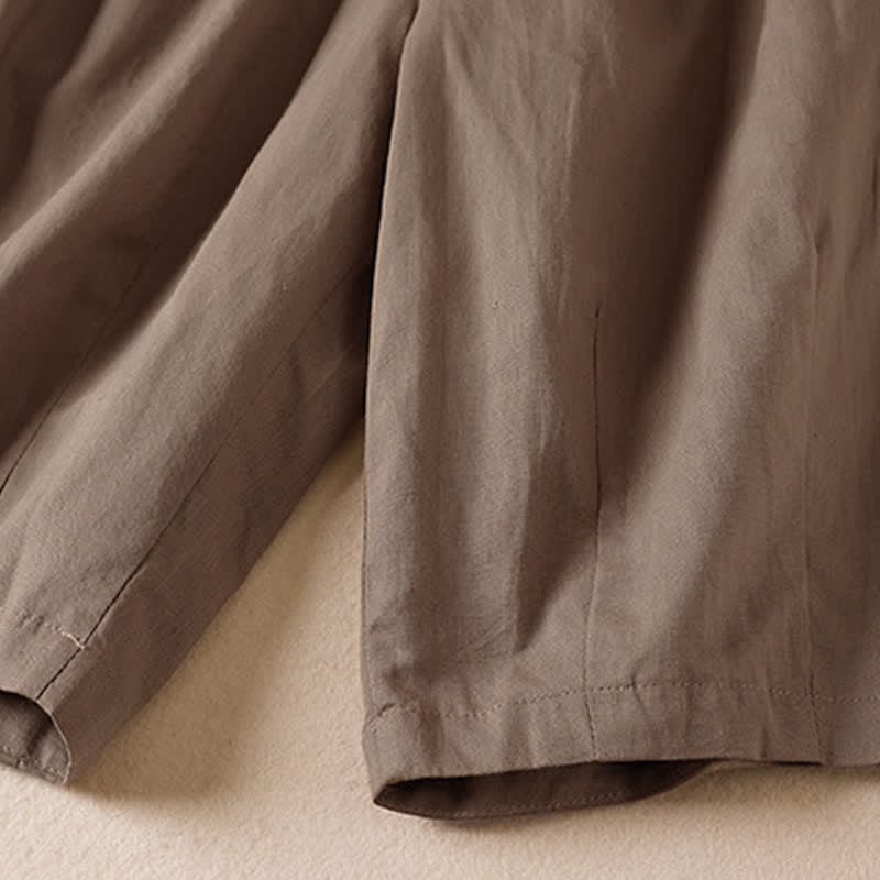 Buddha Stones Lässige, minimalistische Bermuda-Shorts für Damen mit Taschen – ideal für den Sommer - image 15