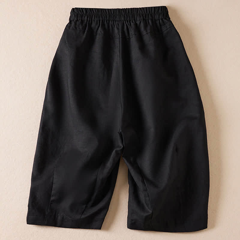 Buddha Stones Lässige, minimalistische Bermuda-Shorts für Damen mit Taschen – ideal für den Sommer - image 7