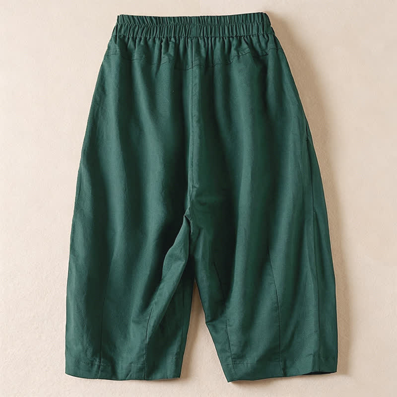 Buddha Stones Lässige, minimalistische Bermuda-Shorts für Damen mit Taschen – ideal für den Sommer - image 18