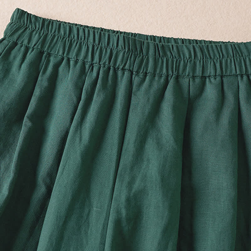Buddha Stones Lässige, minimalistische Bermuda-Shorts für Damen mit Taschen – ideal für den Sommer - image 19