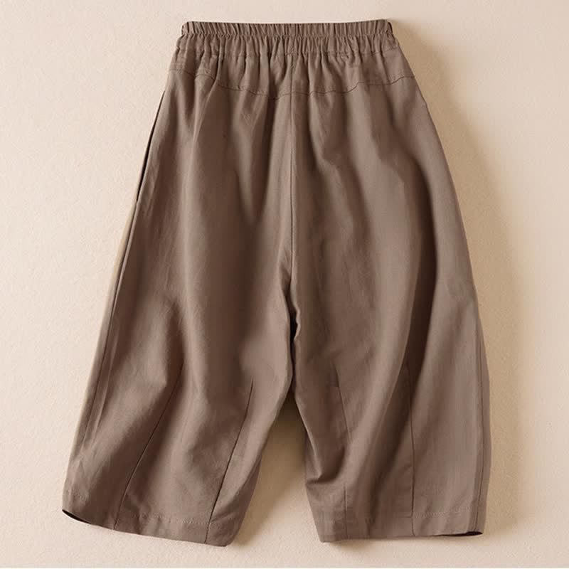 Buddha Stones Lässige, minimalistische Bermuda-Shorts für Damen mit Taschen – ideal für den Sommer - image 12