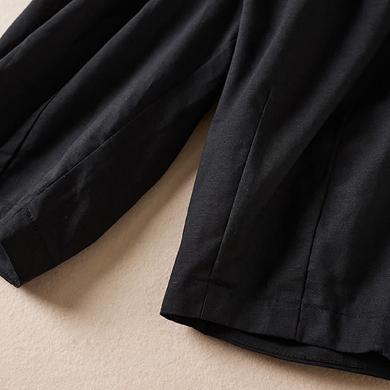 Buddha Stones Lässige, minimalistische Bermuda-Shorts für Damen mit Taschen – ideal für den Sommer - image 9