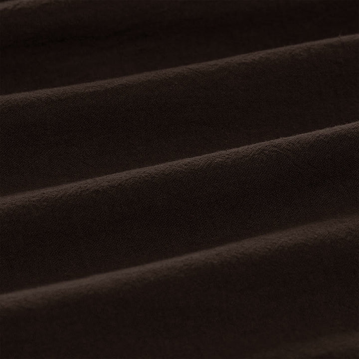 Buddha Stones Damenhose aus Baumwoll-Leinen-Mischgewebe mit minimalistischem Kontrastbesatz, elastischem Bund und Taschen - image 16