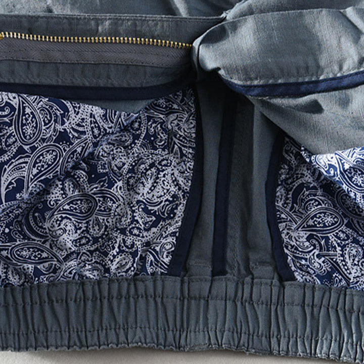 Buddha Stones Lässige, minimalistische Herrenshorts mit Knopf und Reißverschluss aus Baumwoll-Leinen-Mischgewebe für Frühling und Sommer mit Tasche – ideal für Frühling und Sommer. - image 13