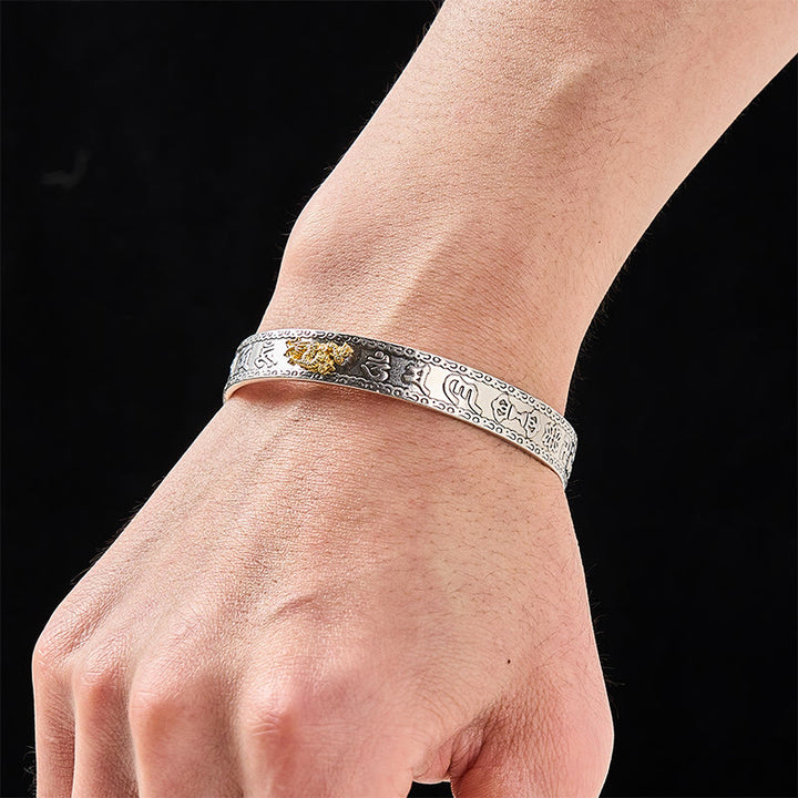 Buddha Stones ​​Feng Shui Glücks-Pixiu-Armband - image 8