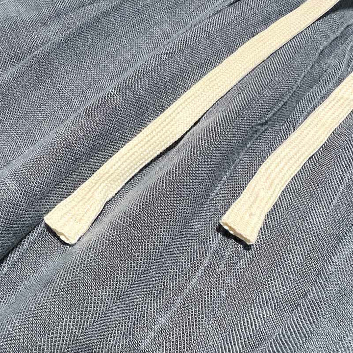 Buddha Stones Lässige Sommer-Shorts für Herren mit Kordelzug, elastischem Bund und Taschen - image 10
