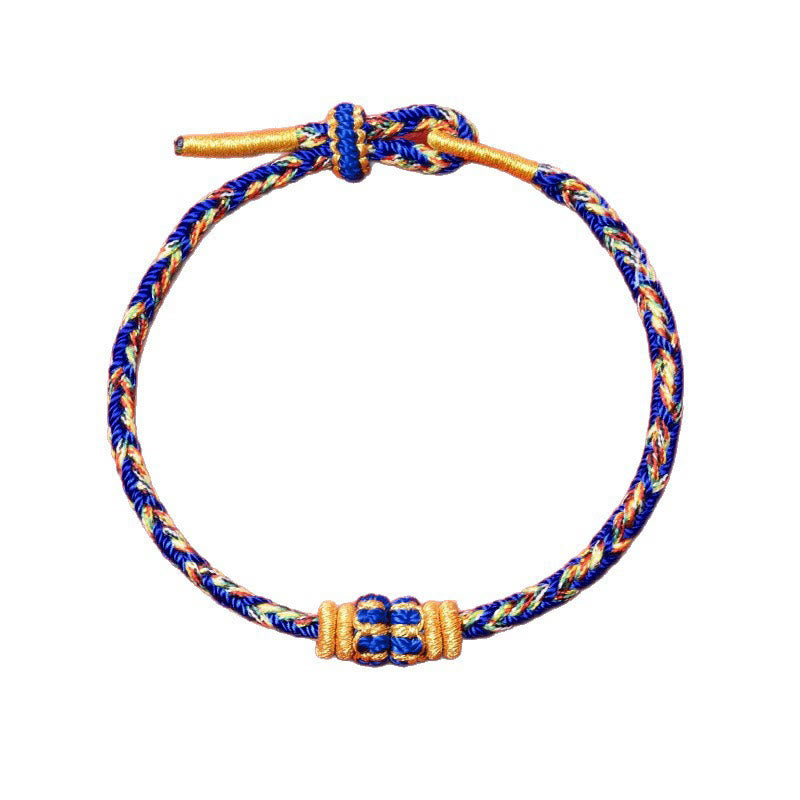 Buddha Stones Handgewebtes Armband mit Koi-Fisch-Glückssymbol - image 12