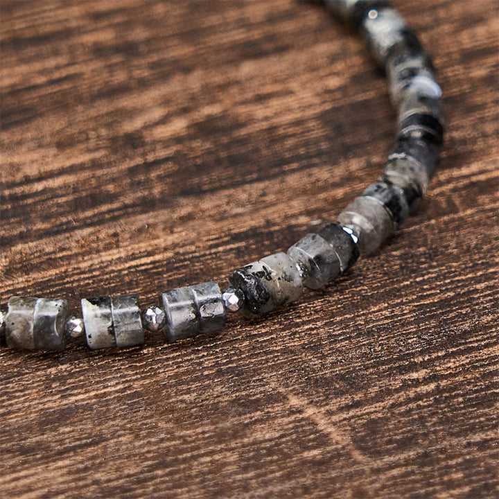 Buddha Stones Armband aus Amethyst, Tigerauge, Rosenquarz, Blauem Fleckenjaspis und schwarzem Obsidian - image 37