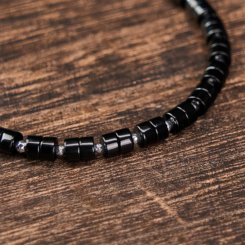 Buddha Stones Armband aus Amethyst, Tigerauge, Rosenquarz, Blauem Fleckenjaspis und schwarzem Obsidian - image 22