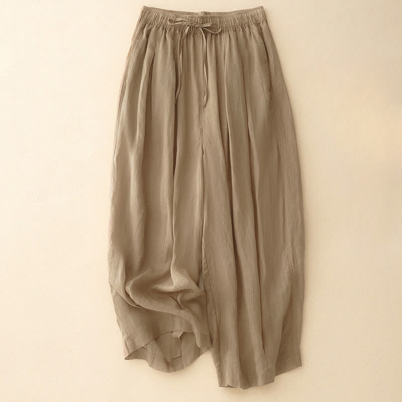 Buddha Stones Lässige, lockere, doppellagige, kurze Hose in 7-8 Länge für Damen mit Taschen - Peru - US14, UK/AU18, EU46 (2XL) - image 0