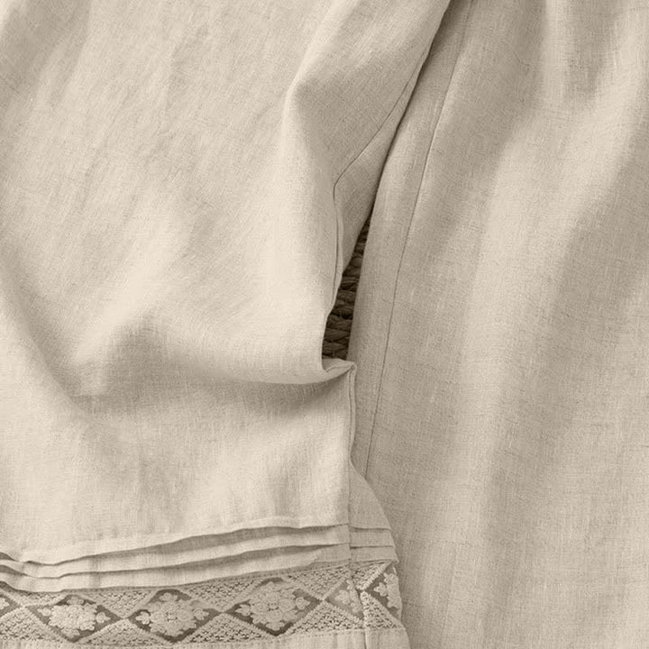 Buddha Stones Lässiges, ärmelloses Vintage-Tanktop mit geometrischem Muster, hohlem Saum, Knöpfen am Rücken und aufgesetzter Tasche für Damen. - image 44