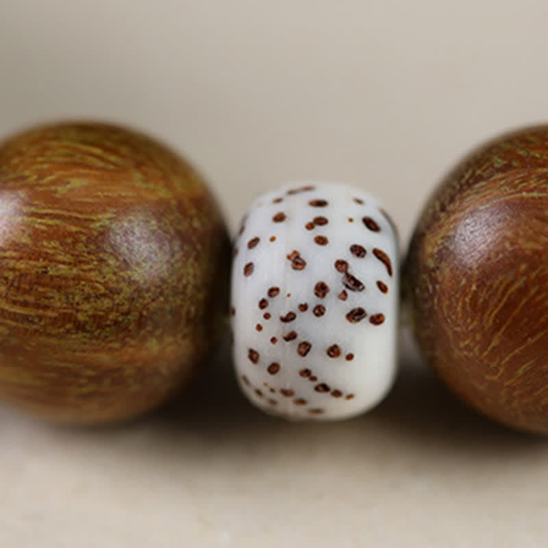 Buddha Stones Armband aus Ebenholz mit Glückskatzenmotiv und Erdungsperlen - image 11