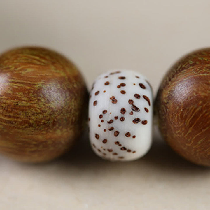 Buddha Stones Armband aus Ebenholz mit Glückskatzenmotiv und Erdungsperlen - image 11