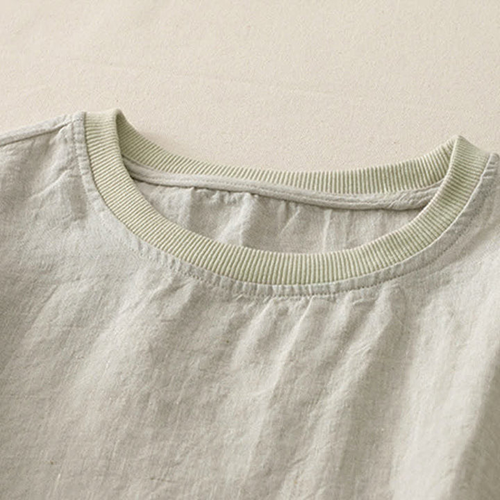 Buddha Stones , schlichtes Design mit Rundhalsausschnitt, Kurzarm-T-Shirt aus Polyester für Damen - image 26