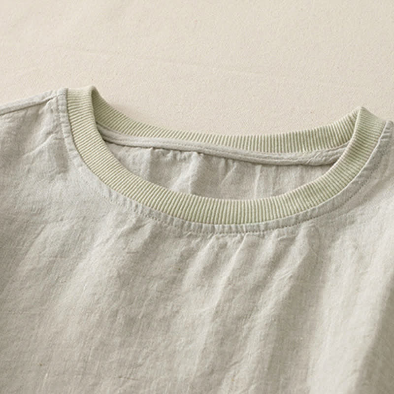 Buddha Stones -T-Shirt mit schlichtem Rundhalsausschnitt und kurzen Ärmeln für Damen - image 26