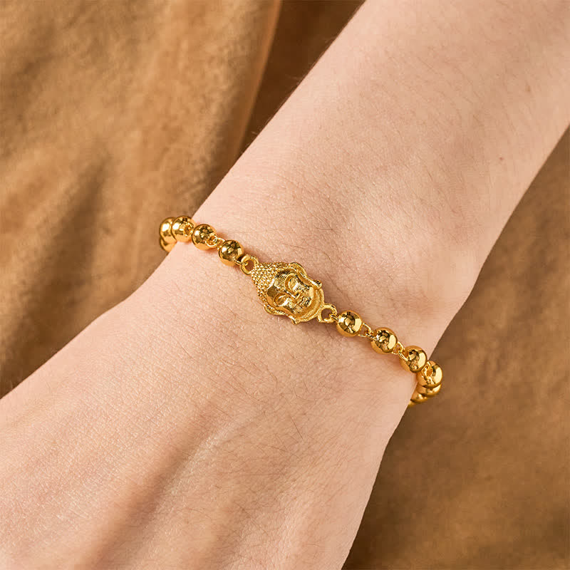 Buddha Stones Kupfernes Buddha-Perlen-Armband der Gelassenheit - image 3