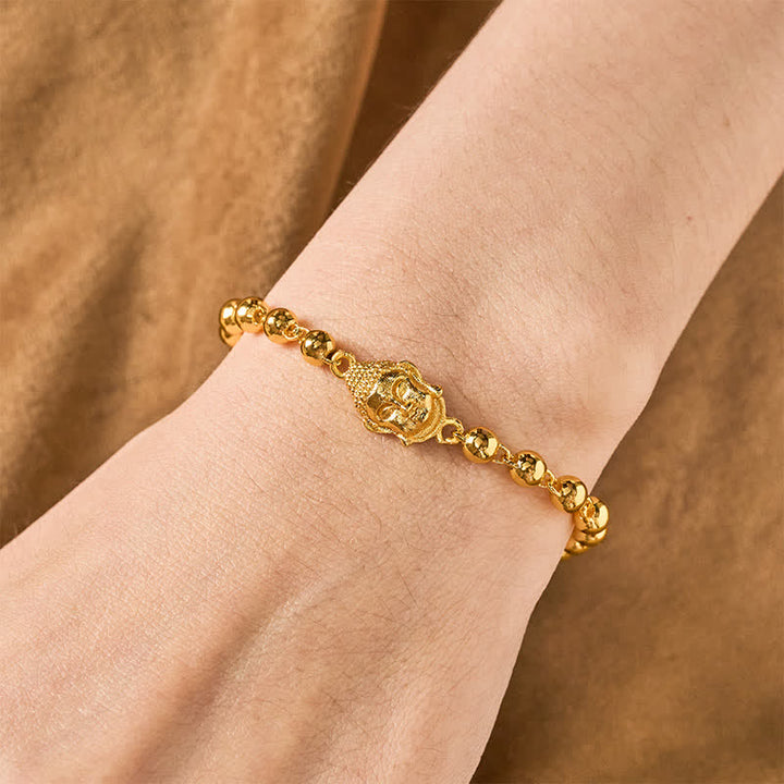 Buddha Stones Kupfernes Buddha-Perlen-Armband der Gelassenheit - image 3