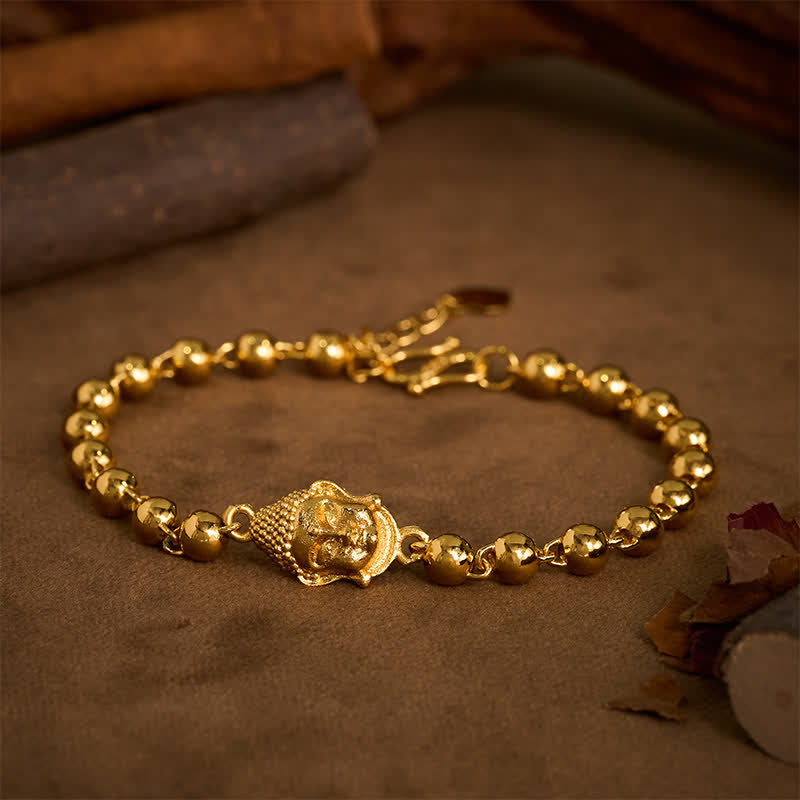Buddha Stones Kupfernes Buddha-Perlen-Armband der Gelassenheit - image 2