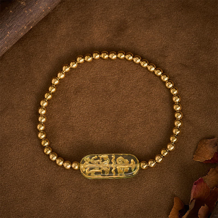 Buddha Stones Titanstahl Liuli Om Mani Padme Hum Stimulationsarmband - image 15