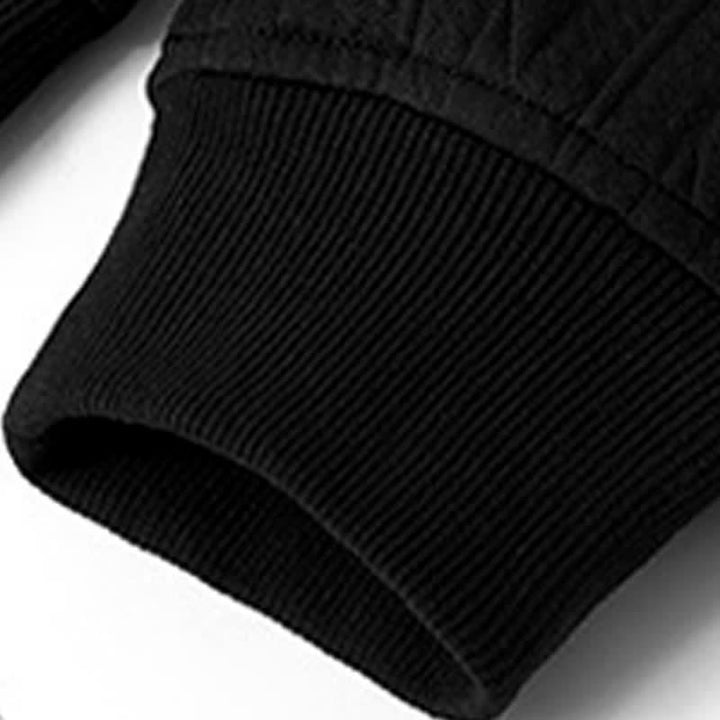 Buddha Stones ​​Herbst/Winter-Hoodie mit Knöpfen, gedrehtem Design und langen Ärmeln für Herren - image 12