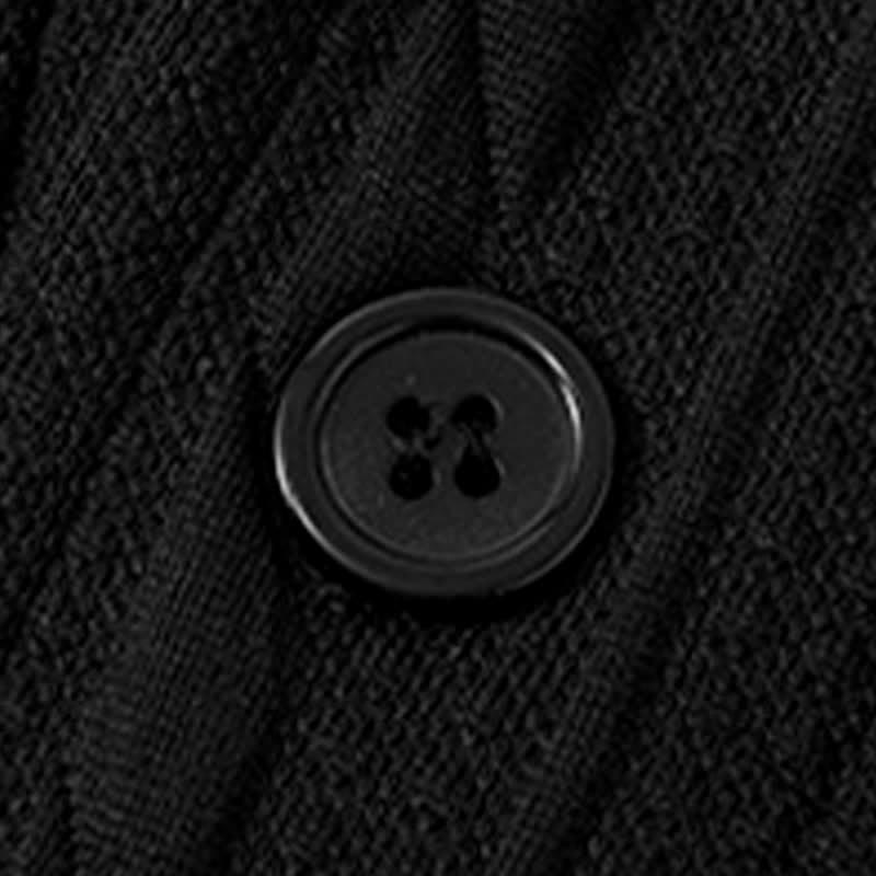 Buddha Stones ​​Herbst/Winter-Hoodie mit Knöpfen, gedrehtem Design und langen Ärmeln für Herren - image 13