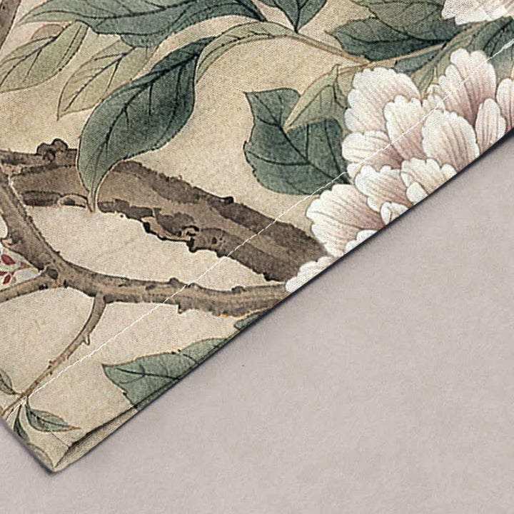 Buddha Stones Baumwollhose für Herren mit Vintage-Tiger- und Blumenmuster, schmal zulaufend und mit Taschen - image 2