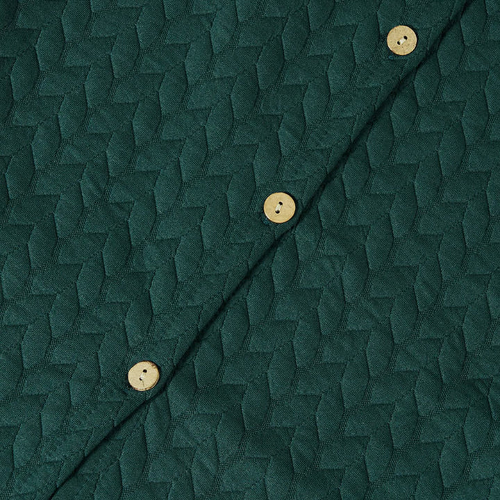 Buddha Stones ​​Herbstweizenährenmuster Damen-Langarmmantel mit Kapuze und Taschen - image 10