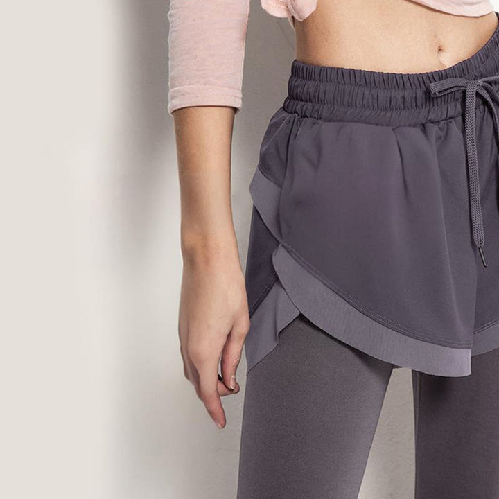 Buddha Stones 2-in-1 Sport-Leggings, Outdoor-Fitness-Leggings für Damen, Yoga-Hosen - image 2