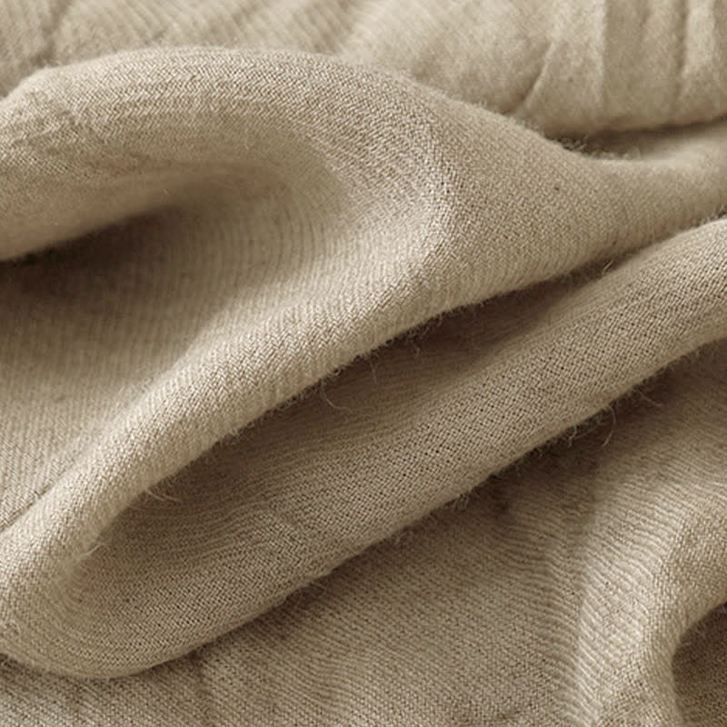 Buddha Stones Sommerlicher, lässiger Boho-Kimono mit Faltenmuster und Kordelzug für Damen - image 9