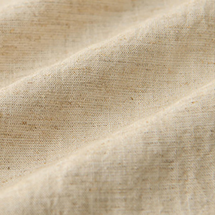 Buddha Stones Lässige, minimalistische Kurzarmhemden für Herren mit Viertelreißverschluss aus Unifarben – perfekt für den Sommer. - image 6