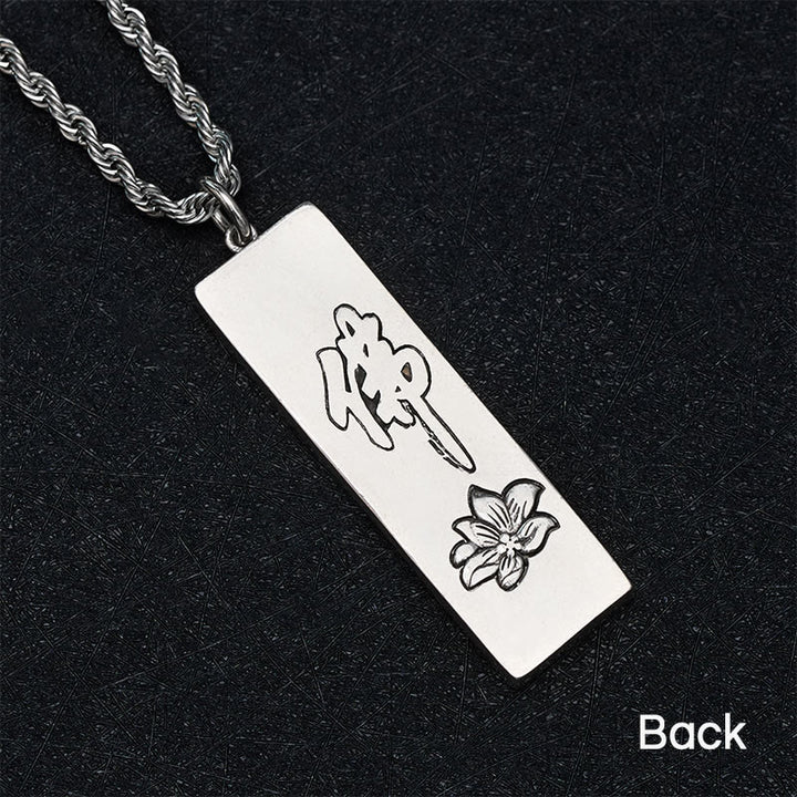 Buddha Stones ​​Tathagata Buddha Stärke Schutz Amulett Glücksbringer Halskette im Vintage-Stil - image 19