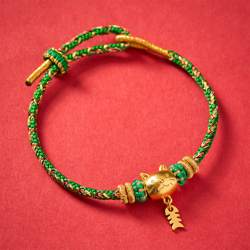 Buddha Stones Kupfernes Wels-Armband in verschiedenen Farben - image 16