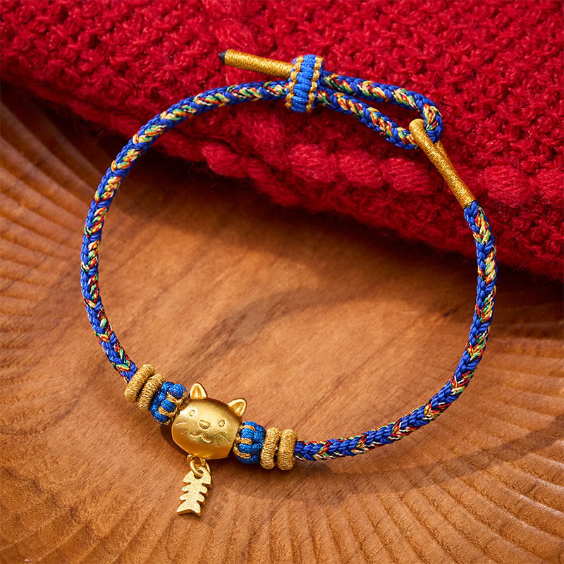 Buddha Stones Kupfernes Wels-Armband in verschiedenen Farben - Blau (Handgelenkumfang: 14–16 cm) - image 10