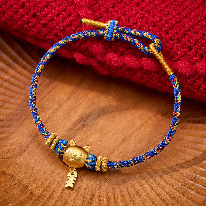 Buddha Stones Kupfernes Wels-Armband in verschiedenen Farben - Blau (Handgelenkumfang: 14–16 cm) - image 10