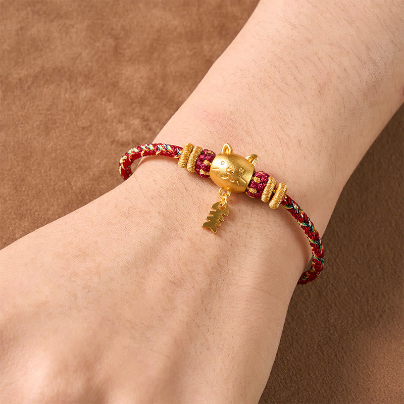 Buddha Stones Kupfernes Wels-Armband in verschiedenen Farben - image 5