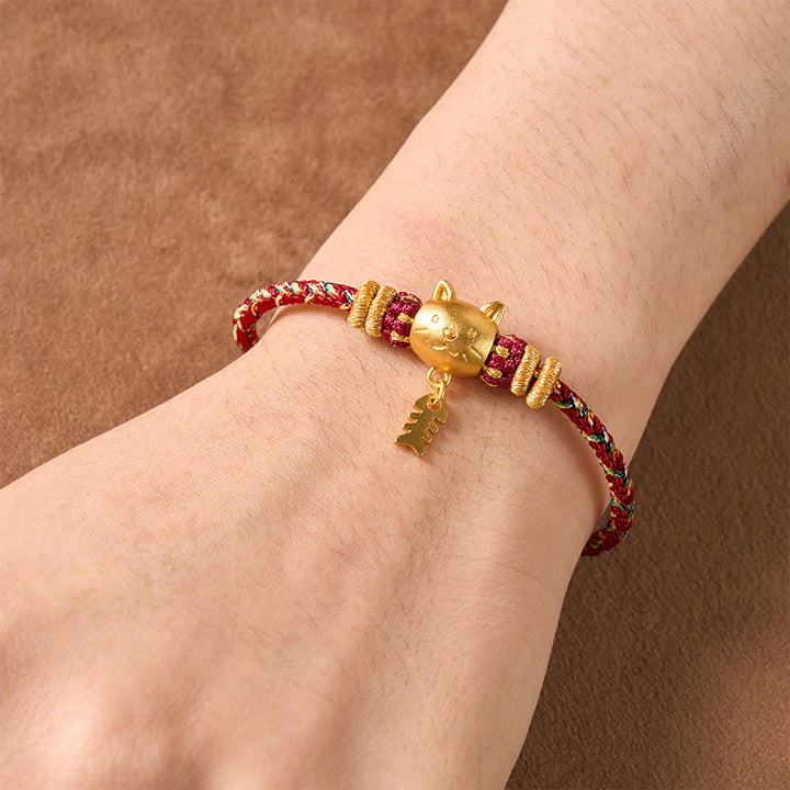 Buddha Stones Kupfernes Wels-Armband in verschiedenen Farben - image 5
