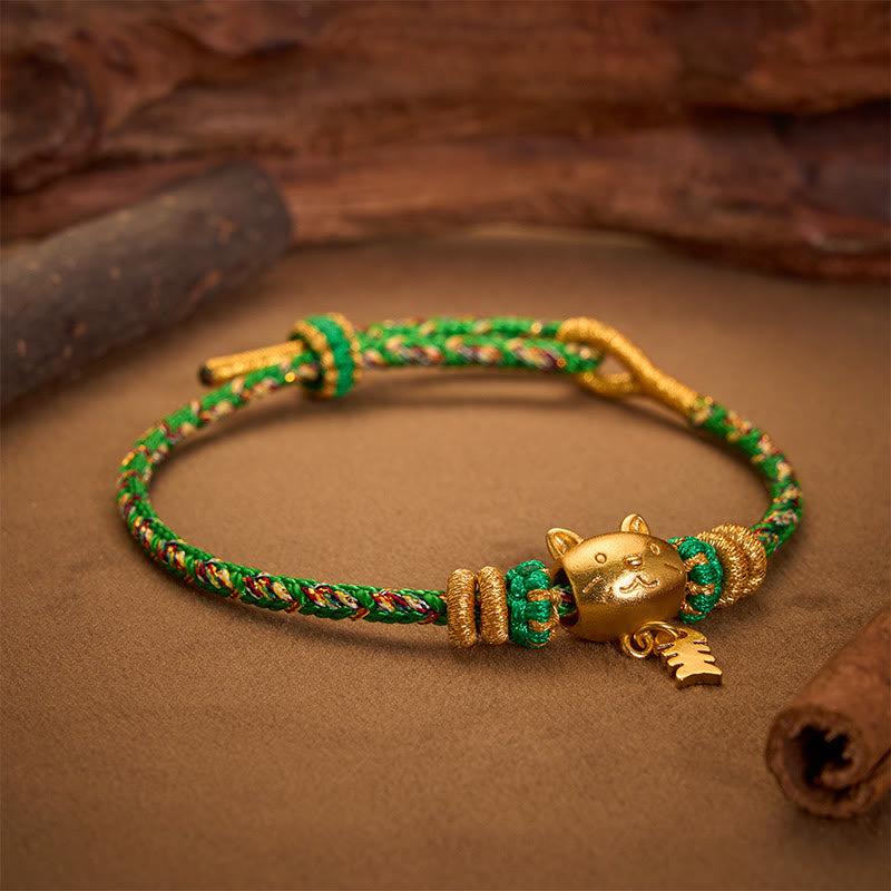 Buddha Stones Kupfernes Wels-Armband in verschiedenen Farben - image 19