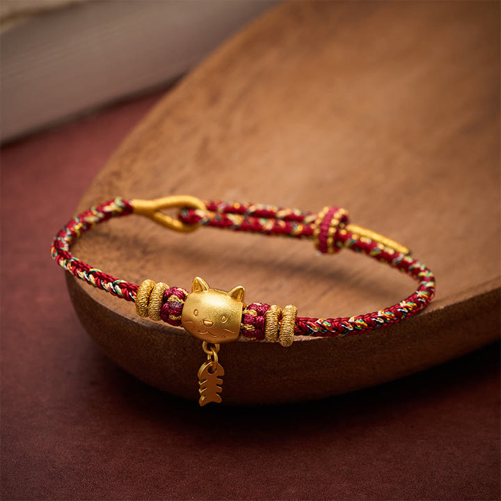 Buddha Stones Kupfernes Wels-Armband in verschiedenen Farben - image 4