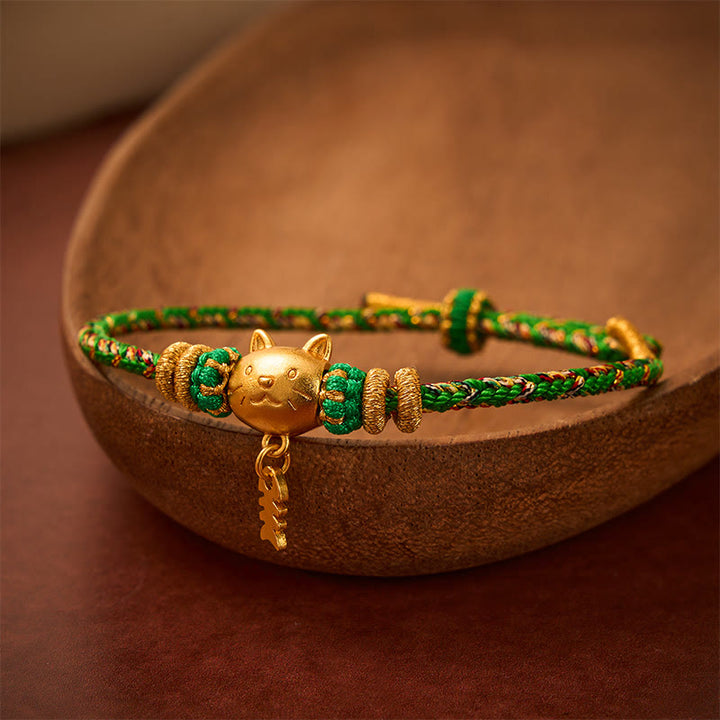 Buddha Stones Kupfernes Wels-Armband in verschiedenen Farben - image 17