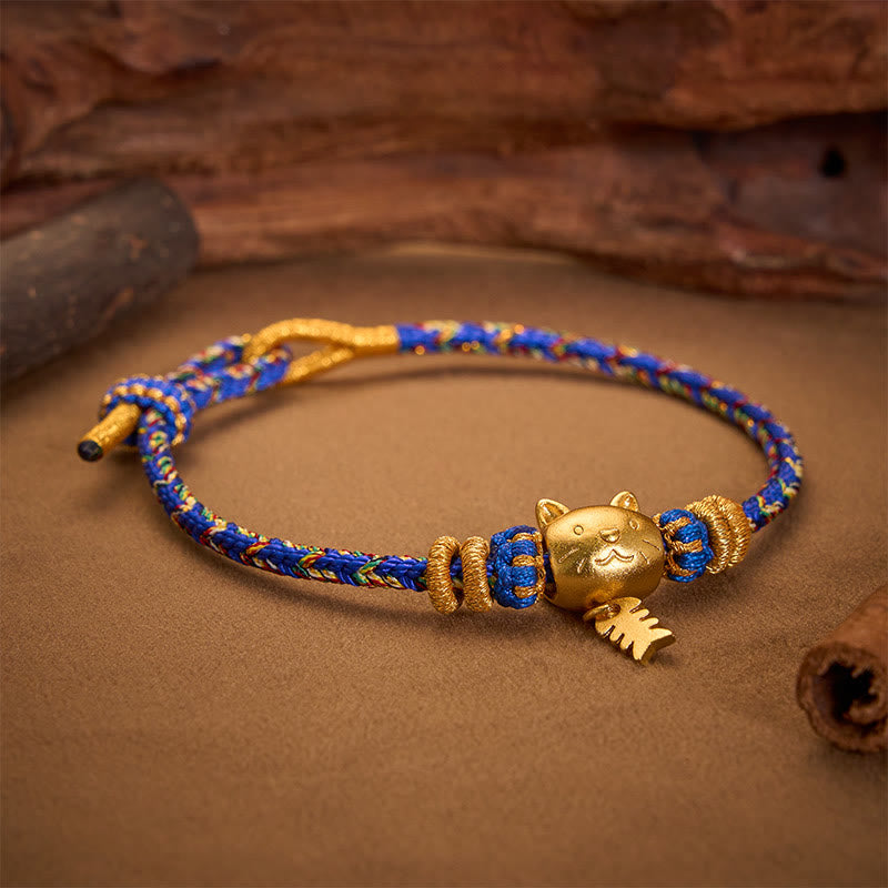 Buddha Stones Kupfernes Wels-Armband in verschiedenen Farben - image 14